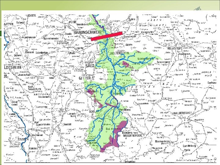 European Funding – example WFD River Ocker in Lower Saxony • Weir plant in