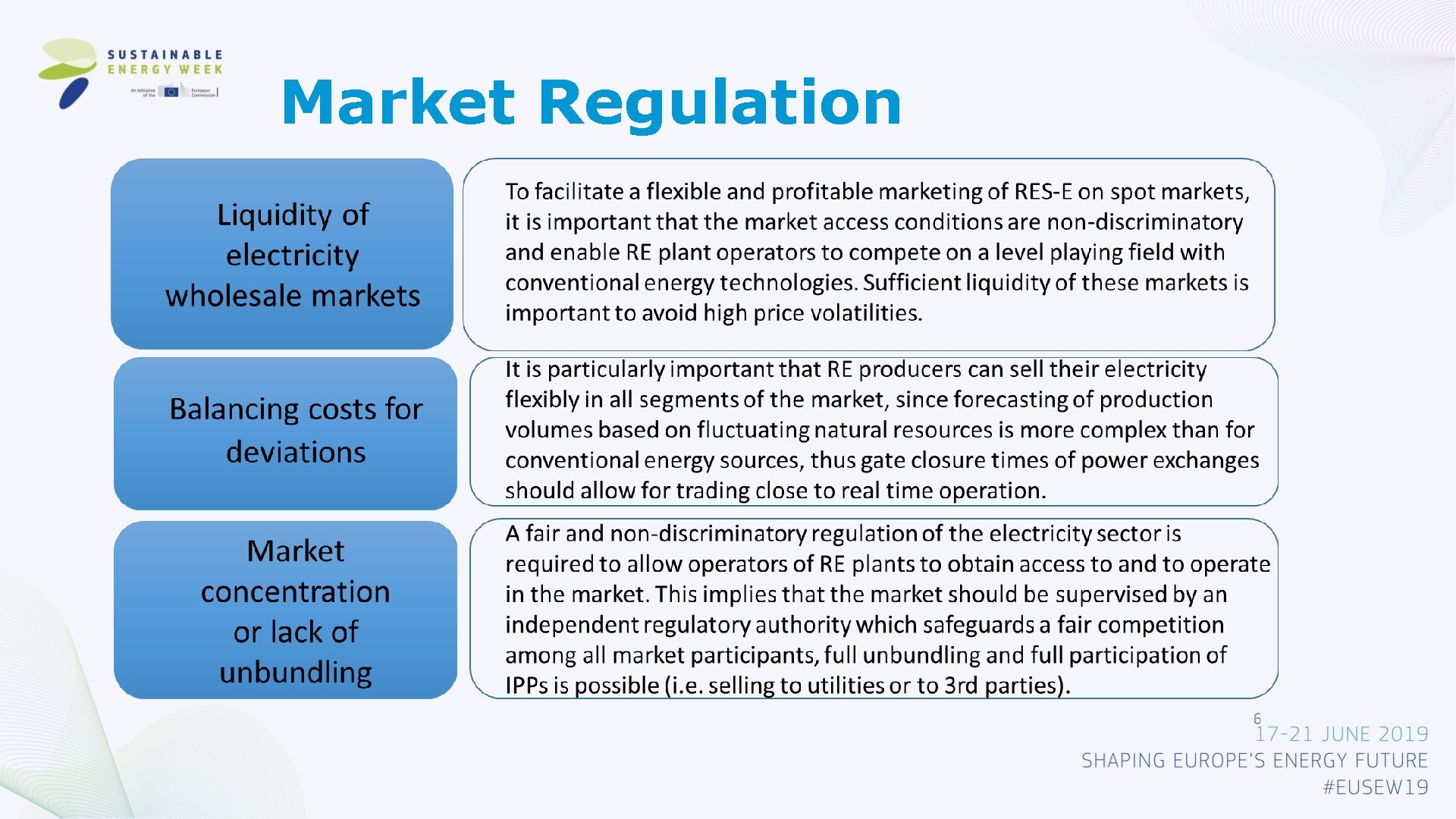 Market Regulation 