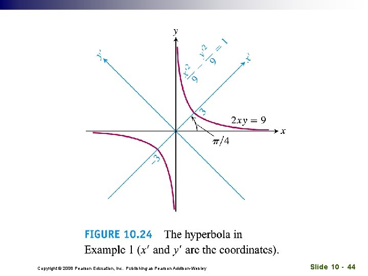 Copyright © 2008 Pearson Education, Inc. Publishing as Pearson Addison-Wesley Slide 10 - 44