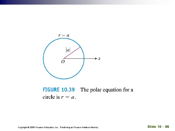 Copyright © 2008 Pearson Education, Inc. Publishing as Pearson Addison-Wesley Slide 10 - 66