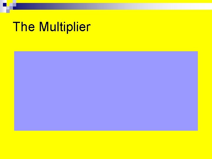 The Multiplier 