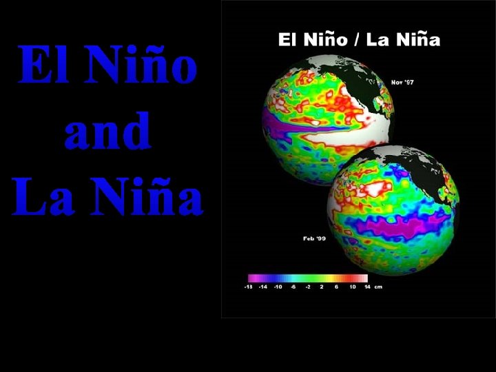 El Niño and La Niña 