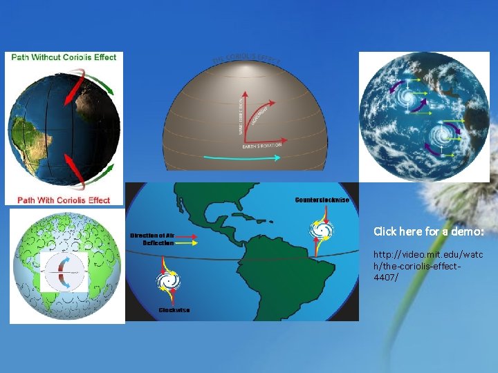 Click here for a demo: http: //video. mit. edu/watc h/the-coriolis-effect 4407/ 