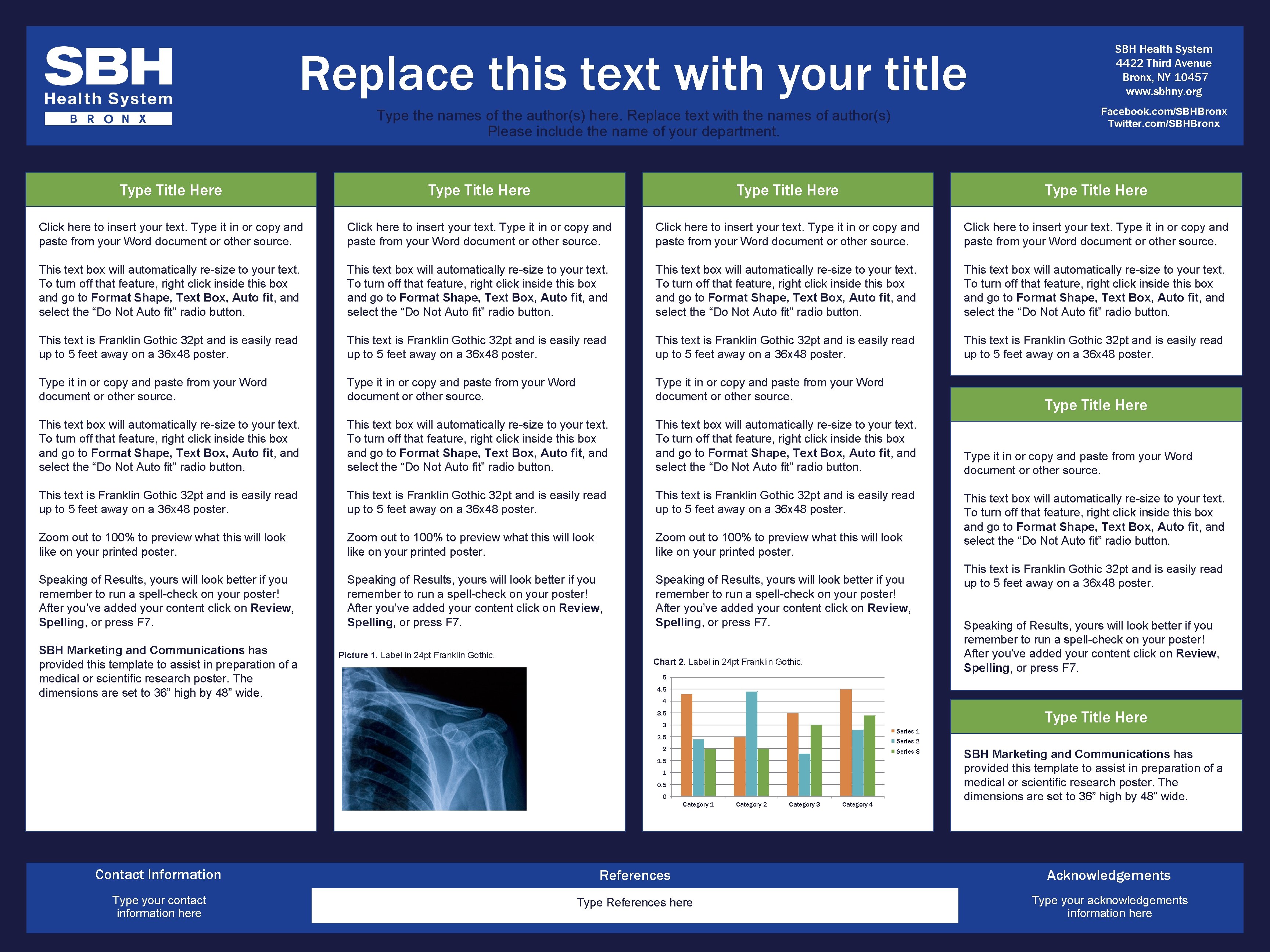 Replace this text with your title SBH Health System 4422 Third Avenue Bronx, NY