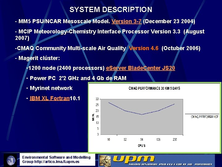 SYSTEM DESCRIPTION - MM 5 PSU/NCAR Mesoscale Model. Version 3 -7 (December 23 2004)