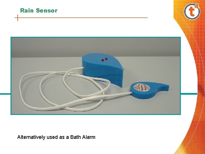 Rain Sensor Alternatively used as a Bath Alarm 