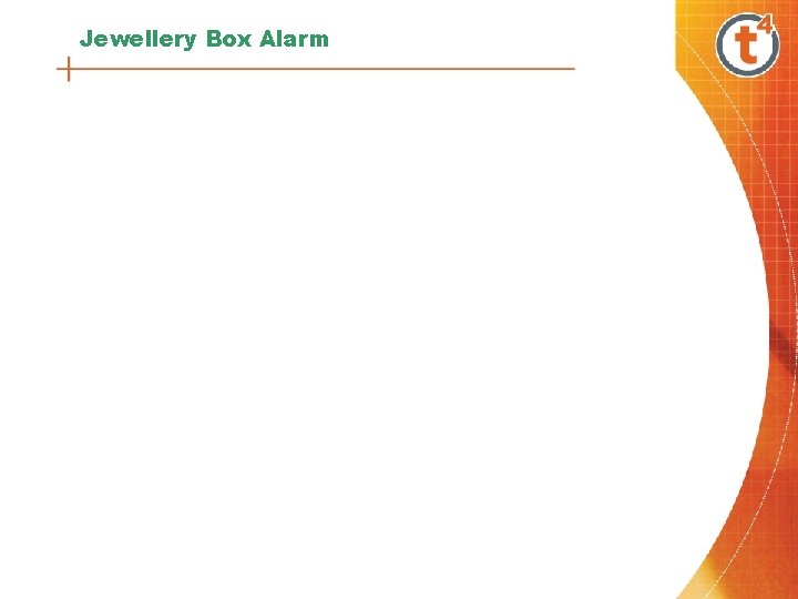 Jewellery Box Alarm 