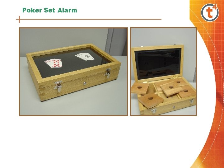 Poker Set Alarm 