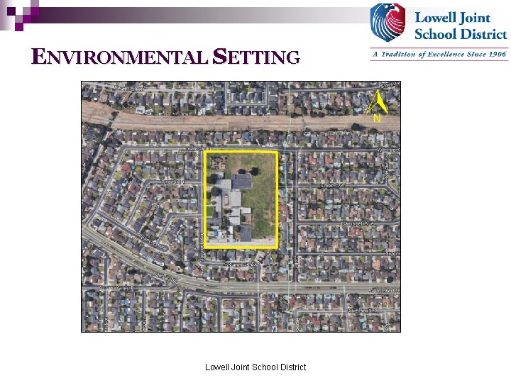 ENVIRONMENTAL SETTING Lowell Joint School District 