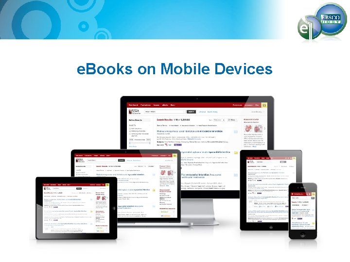 e. Books on Mobile Devices 