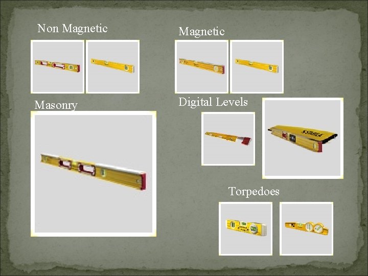 Non Magnetic Masonry Digital Levels Torpedoes 