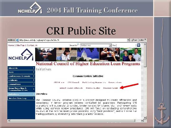 CRI Public Site 