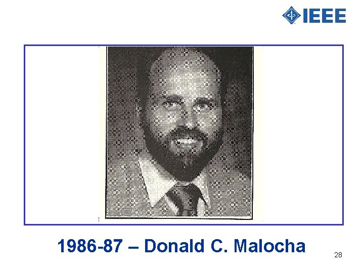 1986 -87 – Donald C. Malocha 28 