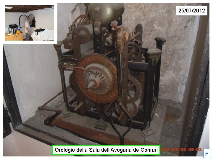 25/07/2012 Orologio della Sala dell’Avogaria de Comun F 