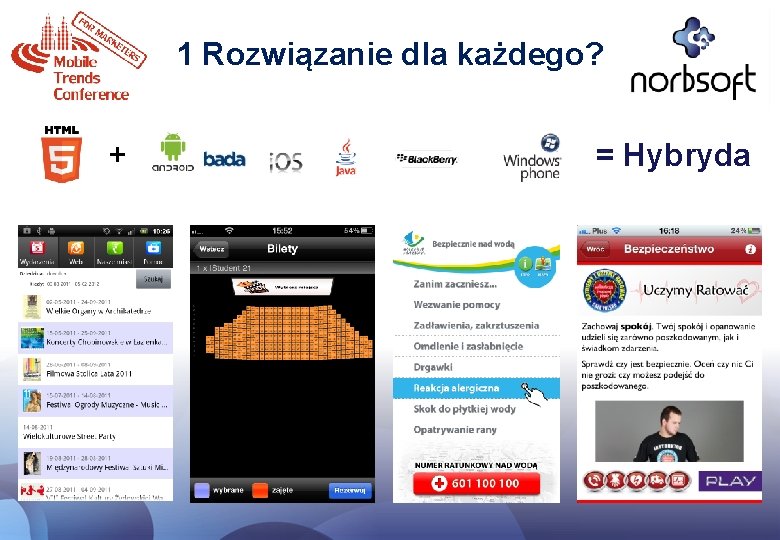 1 Rozwiązanie dla każdego? + = Hybryda 