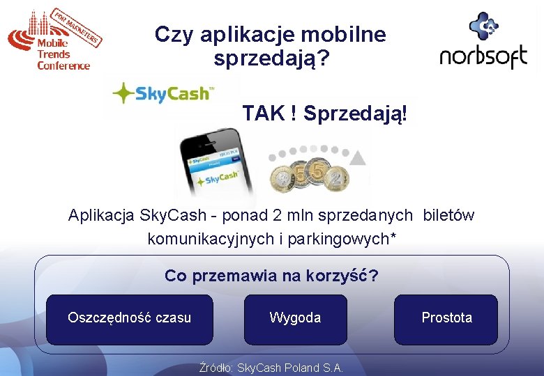 Czy aplikacje mobilne sprzedają? TAK ! Sprzedają! Aplikacja Sky. Cash - ponad 2 mln