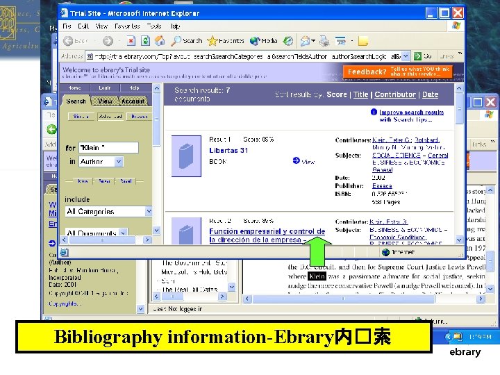 Bibliography information-Ebrary内�索 