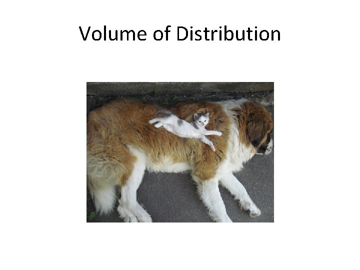 Volume of Distribution 