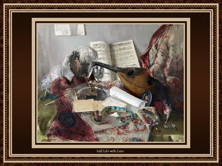Still Life with Lute 
