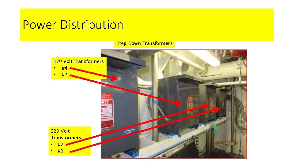 Power Distribution Step Down Transformers 120 Volt Transformers • #4 • #3 220 Volt