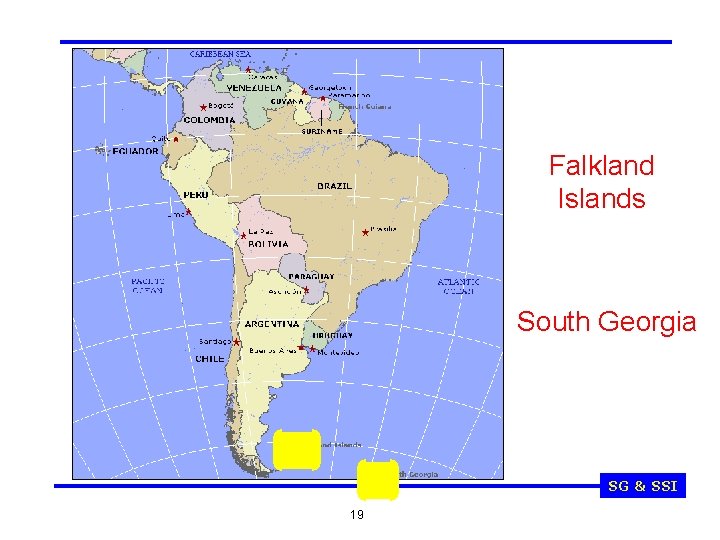 Falkland Islands South Georgia SG & SSI 19 
