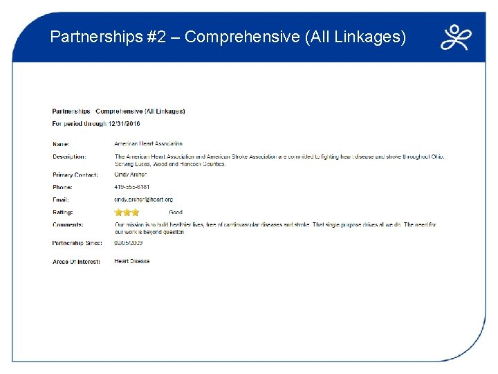 Partnerships #2 – Comprehensive (All Linkages) 