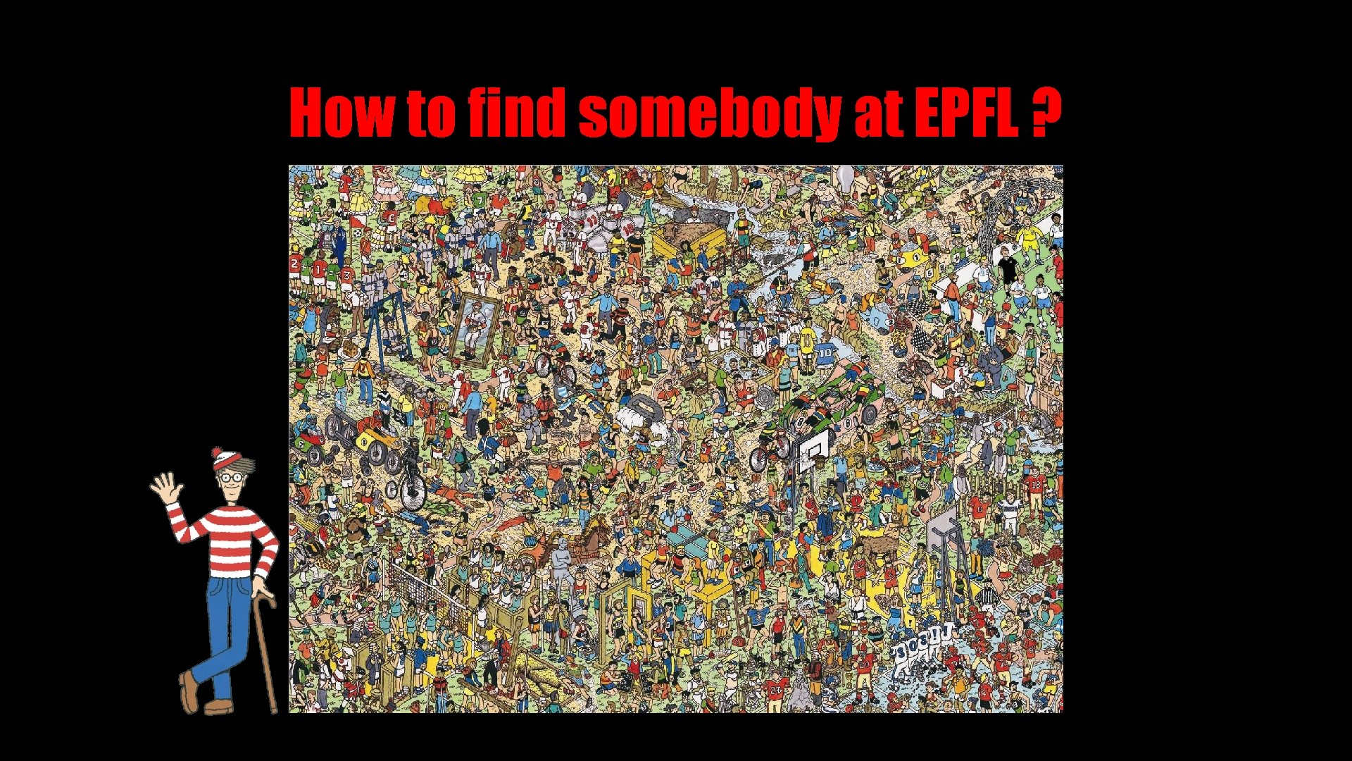 How to find somebody at EPFL ? 