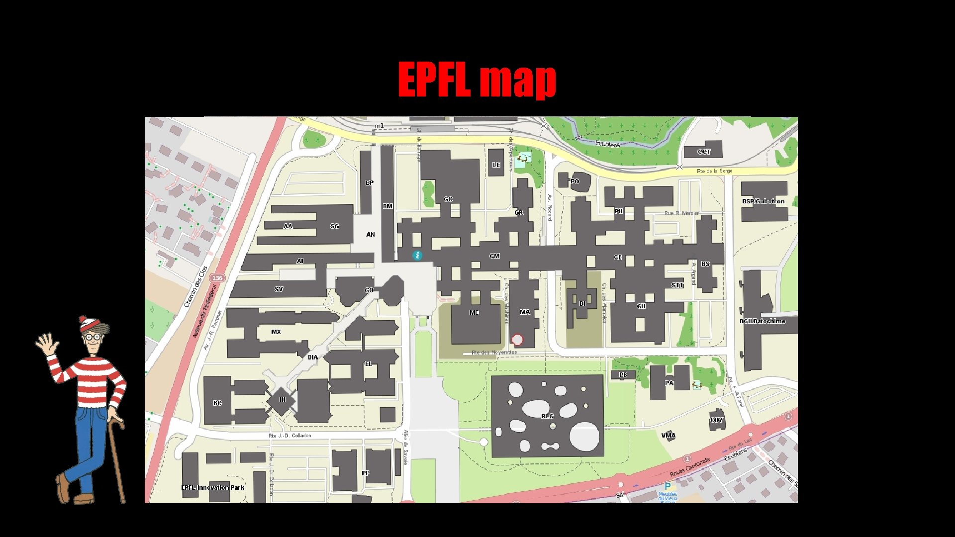 EPFL map 