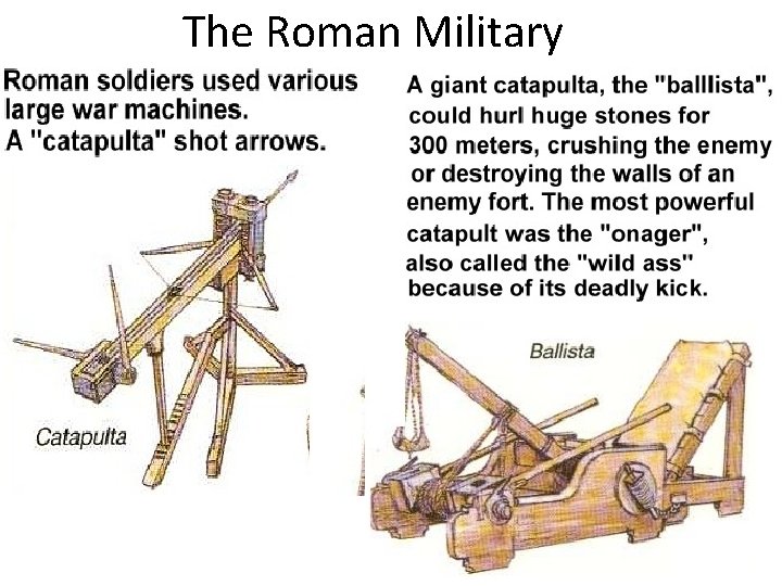 The Roman Military 