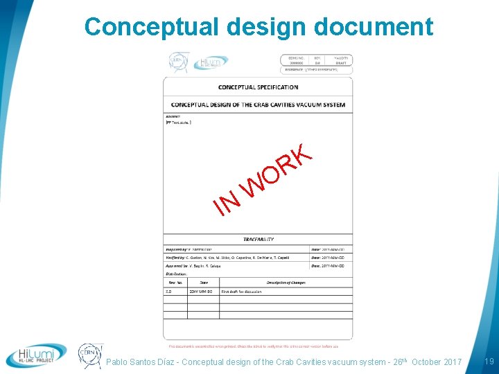 Conceptual design document IN logo area K R O W Pablo Santos Díaz -