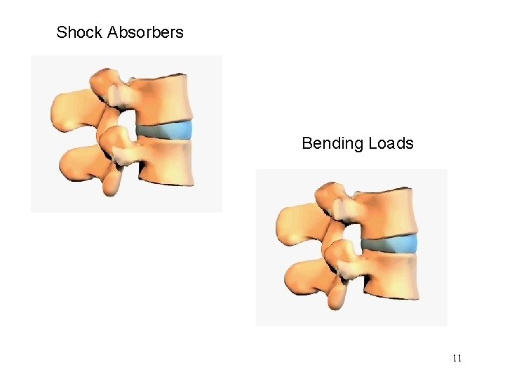 Shock Absorbers Bending Loads 11 Shock Absorbers Bending Loads 11