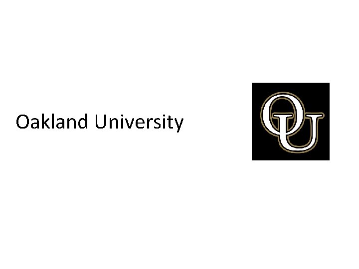 Oakland University 