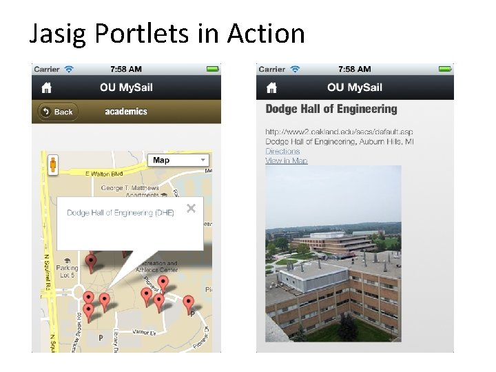 Jasig Portlets in Action 