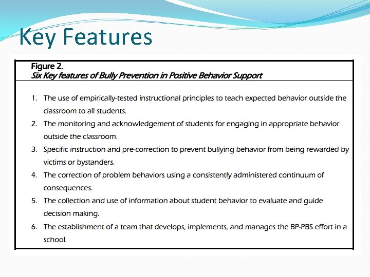 Key Features 