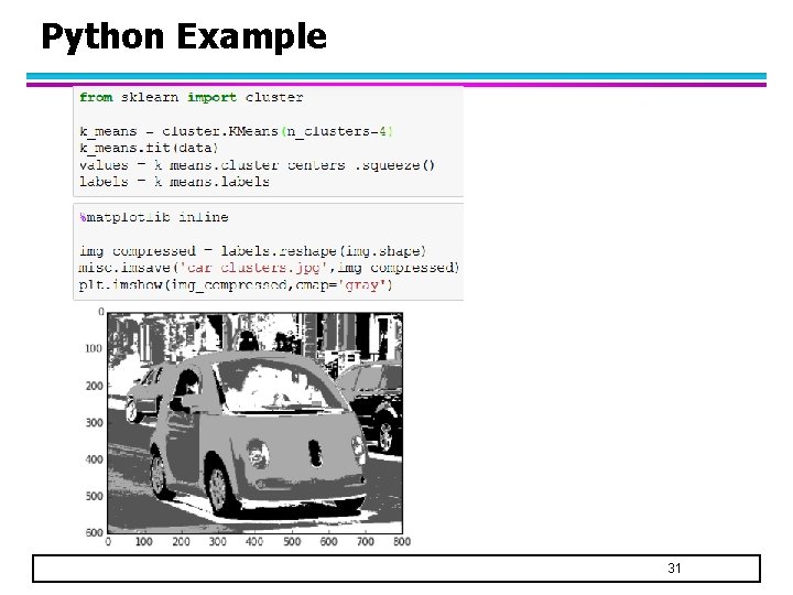 CSE 482 Big Data Analysis Lecture 12 Cluster