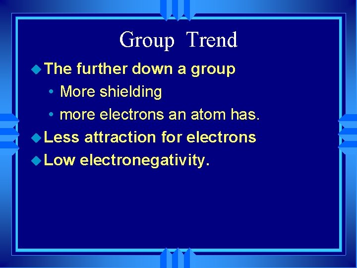 The Periodic Table The how and why History