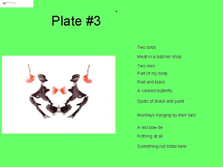 Plate #3 • Two birds Meat in a butcher shop Two men Part of