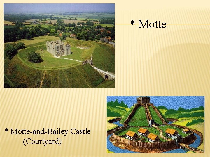 * Motte-and-Bailey Castle (Courtyard) 