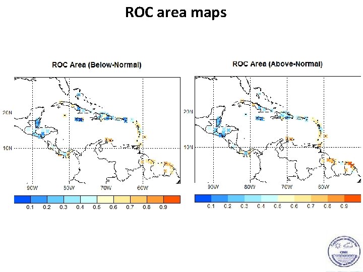 ROC area maps 