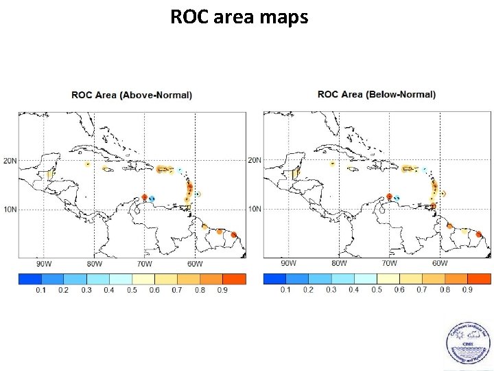 ROC area maps 