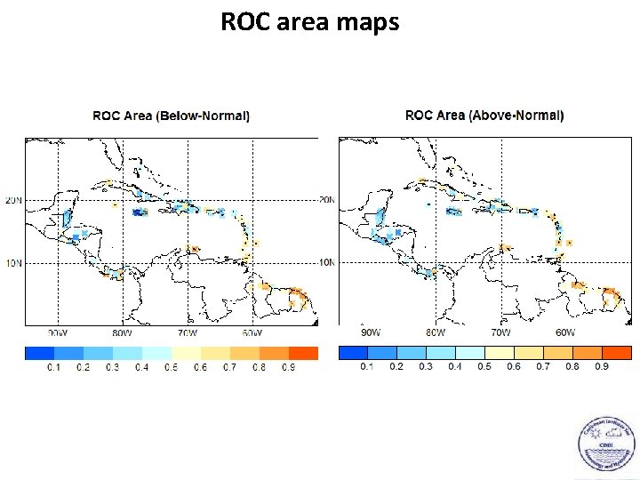 ROC area maps 