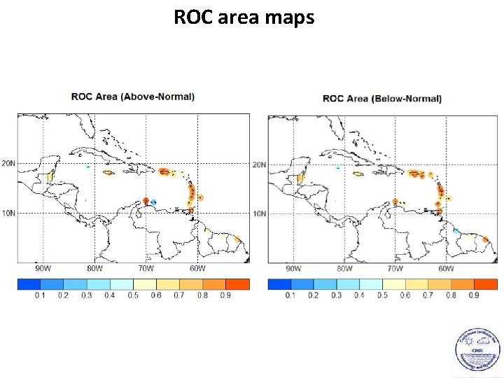 ROC area maps 