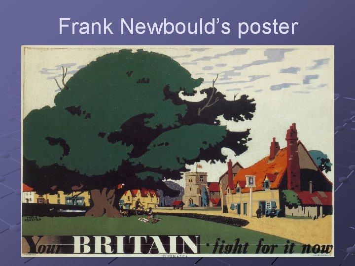 Frank Newbould’s poster 