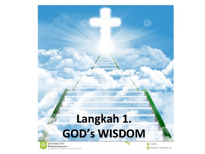Langkah 1. GOD’s WISDOM 