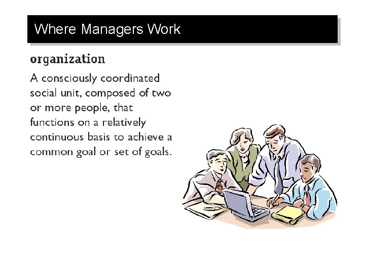 Where Managers Work 