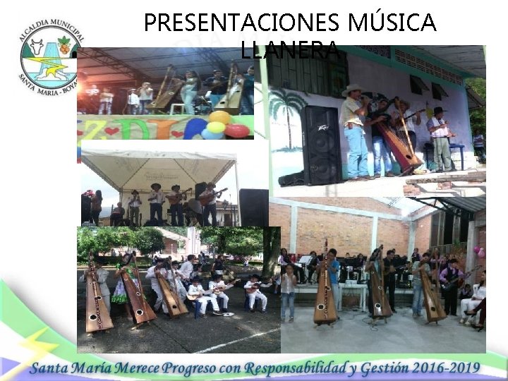 PRESENTACIONES MÚSICA LLANERA 