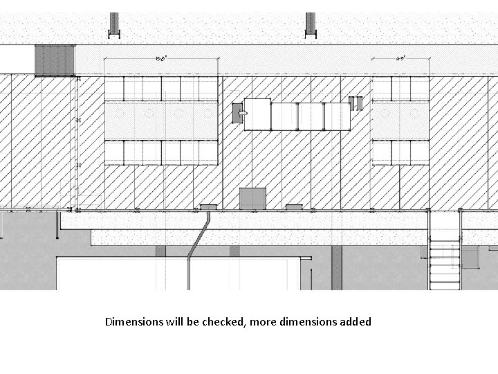 Dimensions will be checked, more dimensions added 