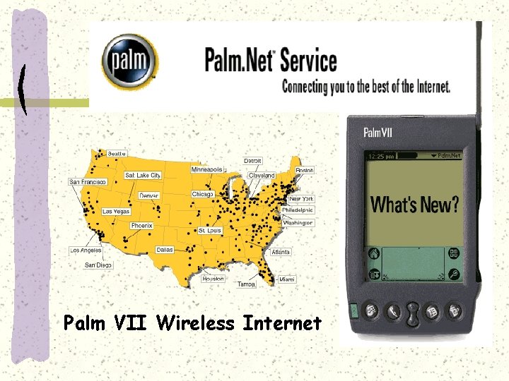  Palm VII Wireless Internet 