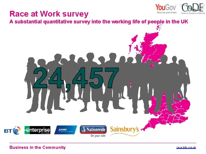 Race at Work survey A substantial quantitative survey into the working life of people