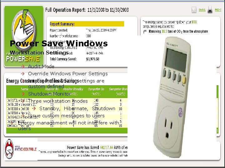 Power Save Windows Workstation Settings Audit Mode Override Windows Power Settings Intelligent inactivity settings